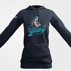 Sirens Full Logo Ladies Hoodie