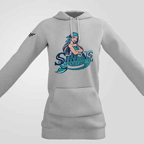 Sirens Full Logo Ladies Hoodie